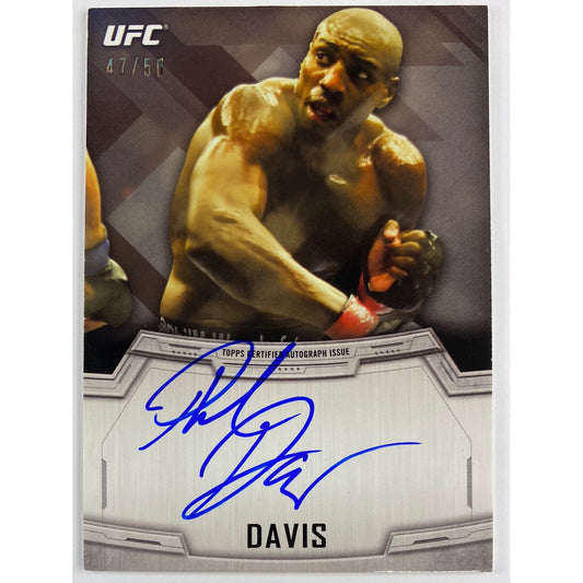 2014 Topps Knockout Phil Davis Certified Autograph /50