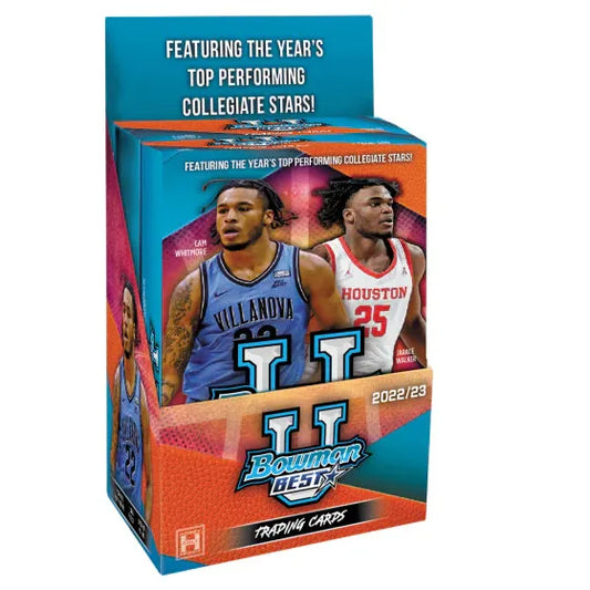 2022-23 Topps Bowman U University’s Best Basketball Hobby MINI Box