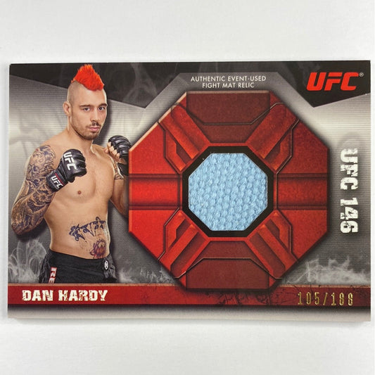 2013 Topps Knockout Dan Hardy Mat Relic /188