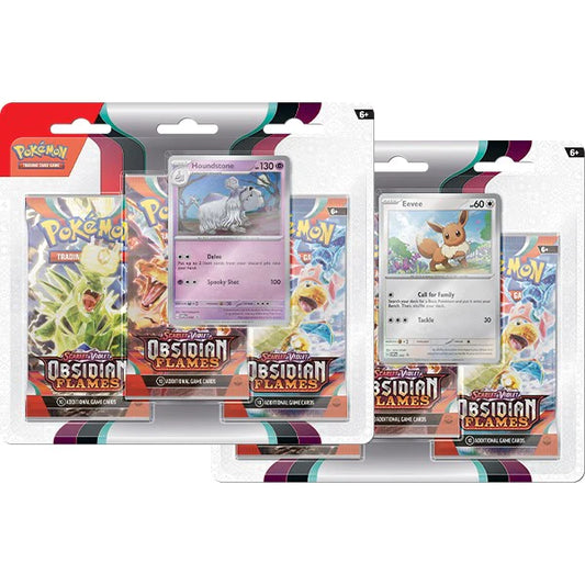 Pokémon Obsidian Flames 3 Pack  Blister