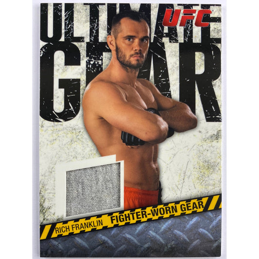 2009 Topps Rich Franklin Ultimate Gear Relic /199