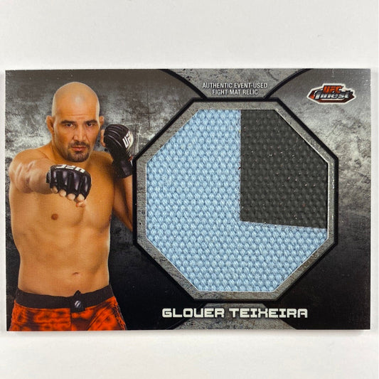 2013 Topps Finest Glover Teixeira Jumbo Mat Relic