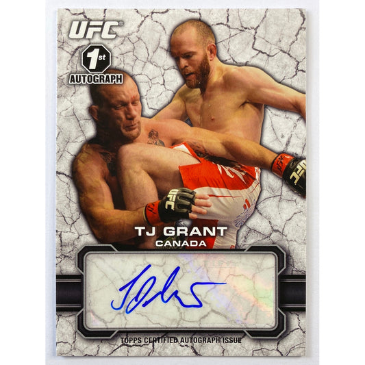 2013 Topps Bloodlines TJ Grant 1st Auto