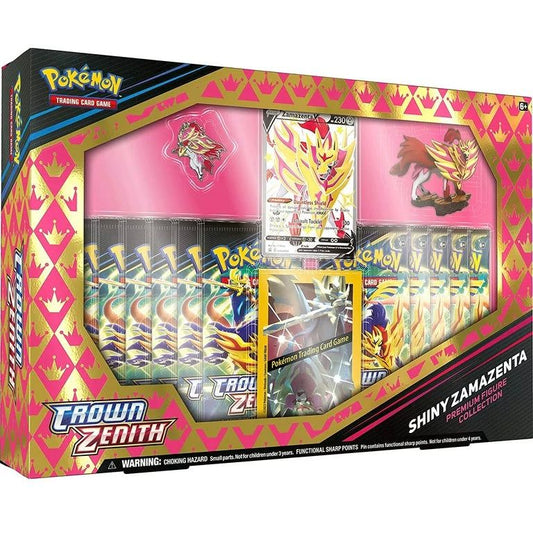 Pokémon Crown Zenith Shiny Zamazenta Premium Figure Collection Box