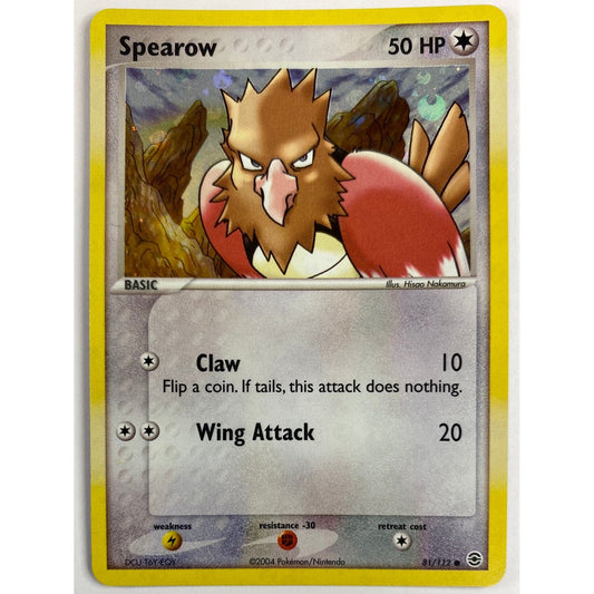 Spearow Holo Commom 81/112