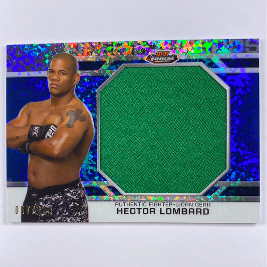 2013 Topps Finest Hector Lombard Jumbo Relic /188
