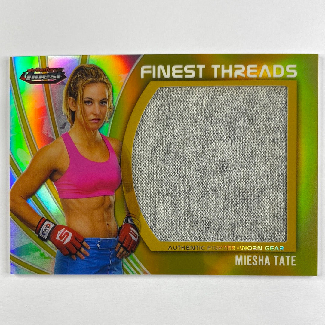 2012 Topps Finest Miesha Tate Finest Threads Refractor /88