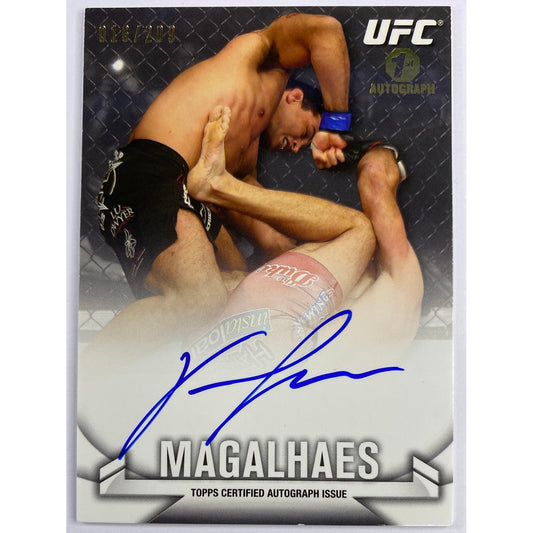 2013 Topps Knockout Vinny Magalhaes 1st Autograph 16/209