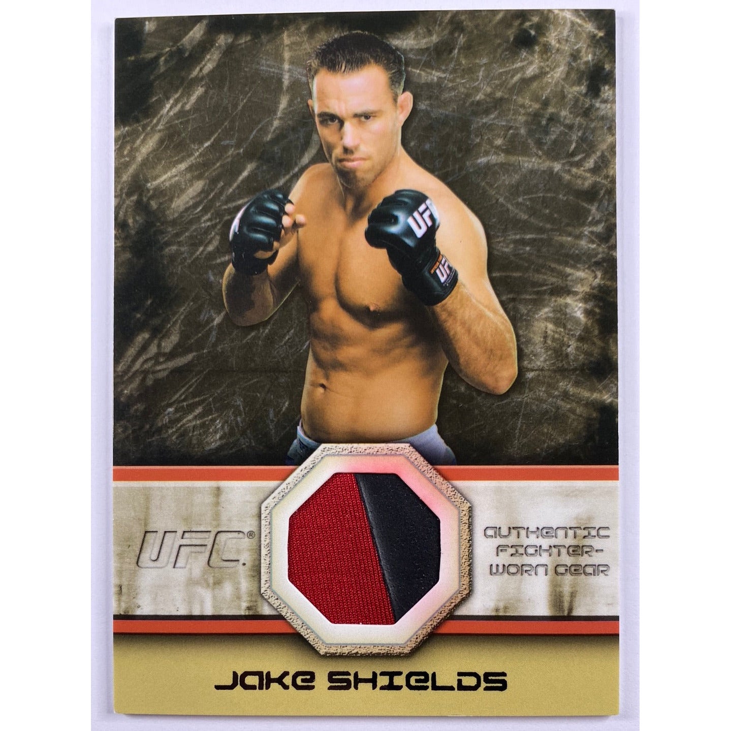 2011 Topps Moment Of Truth Jake Shields Fighter Gear Relic /88