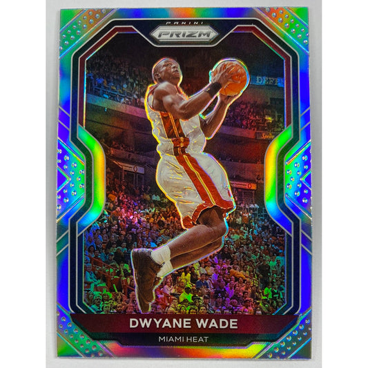 2021-22 Panini Prizm Dwayne Wade Silver Holo Prizm