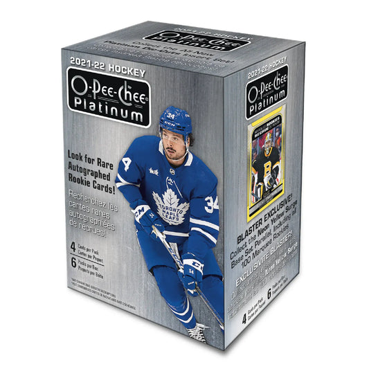 2021-22 Upper Deck O-Pee-Chee Platinum NHL Hockey Blaster Box | Local Legends Cards & Collectibles