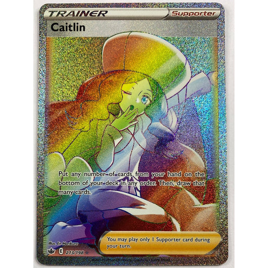 Caitlin Rainbow Art Secret Rare 213/198