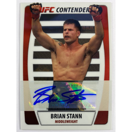 2011 Topps Brian Stann Contenders Auto