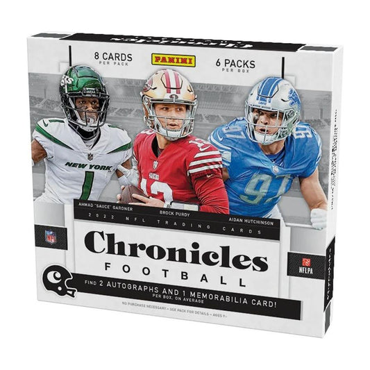 2022 Panini Chronicles NFL Football Hobby Box
