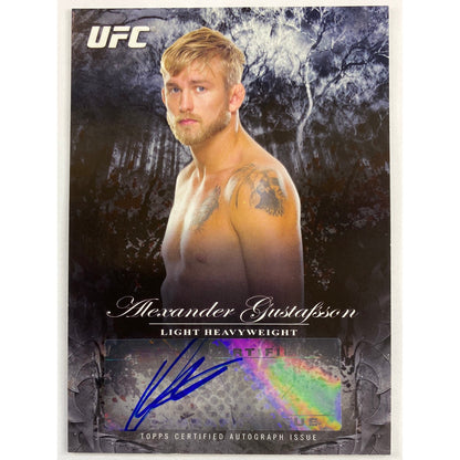 2014 Topps Bloodlines Alexander Gustafsson Auto /74