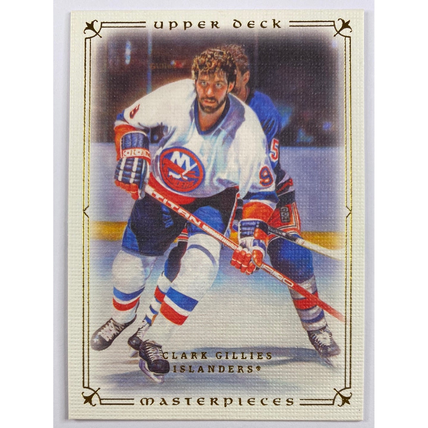 2008-09 Upper Deck Clark Gillies Canvas