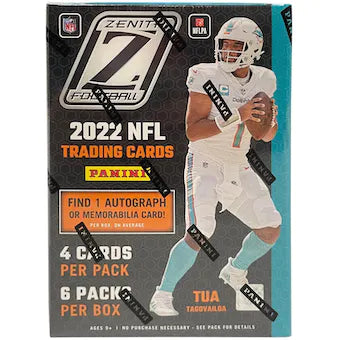 2022 Panini Zenith NFL Football Blaster Box