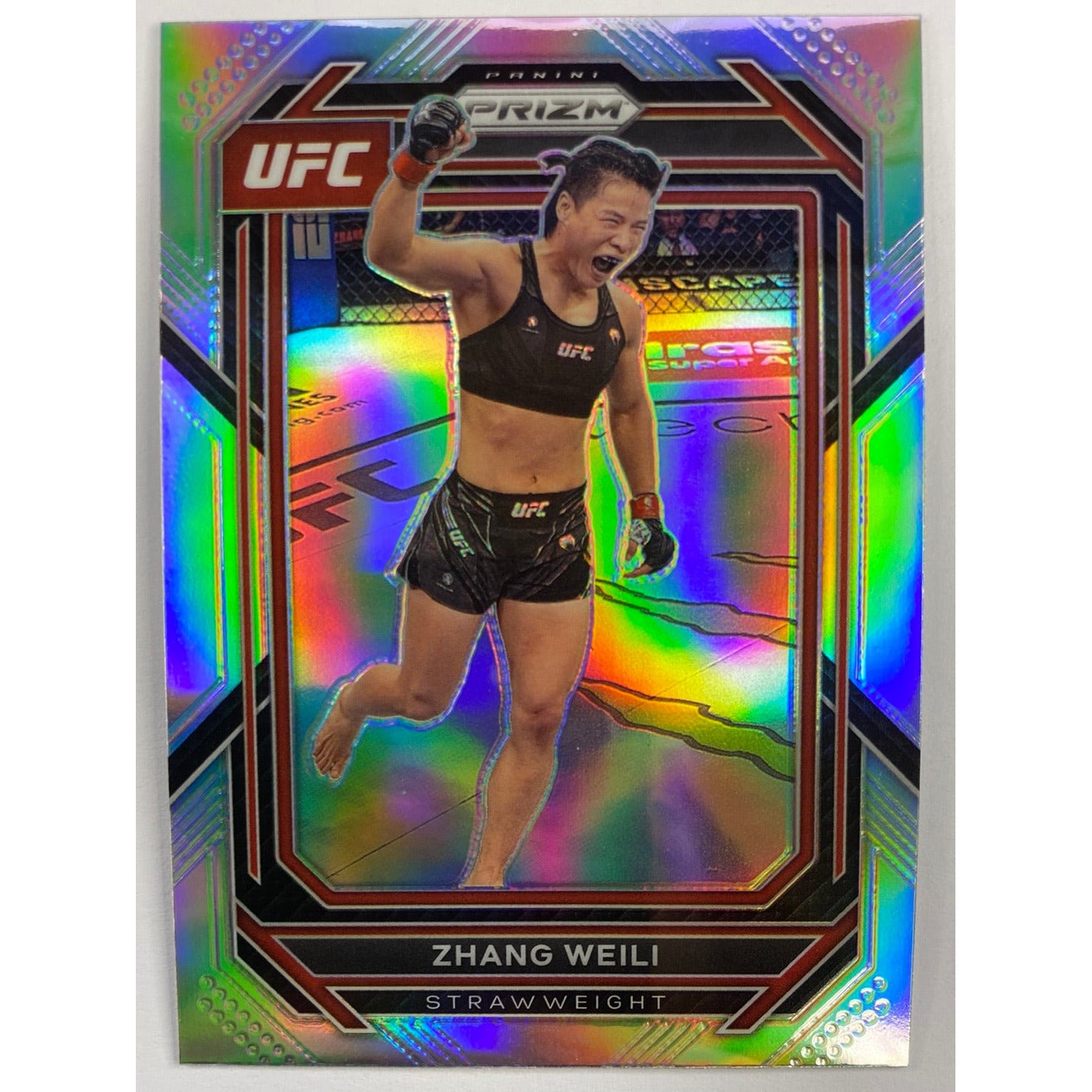 2023 Panini Prizm Zhang Weili Silver Holo Prizm