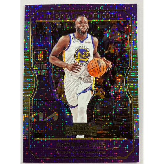 2022-23 Contenders Draymond Green Ticket To The Hall