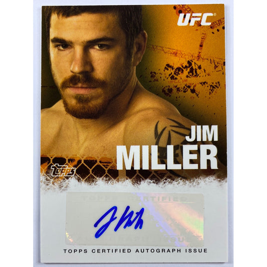 2010 Topps Jim Miller Auto