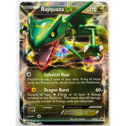 Rayquaza EX Full Art Black Star Promo BW47