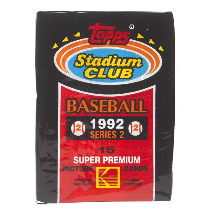1992 Topps Stadium Club Series 2 MLB Baseball Pack