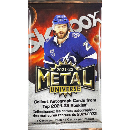 2021-22 Upper Deck Skybox Metal Universe NHL Hockey Retail Pack