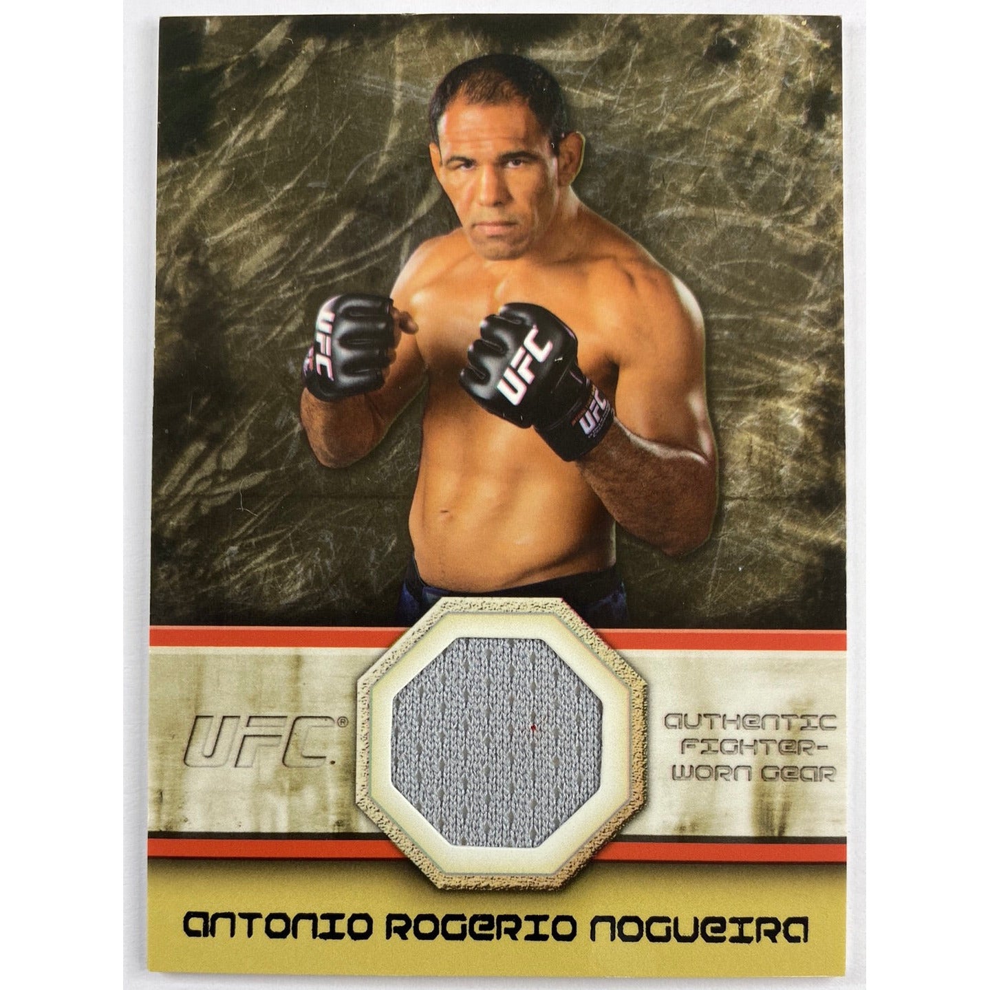 2011 Topps Moment Of Truth Antonio “Big Nog” Nogueira Fighter Worn Relic /88