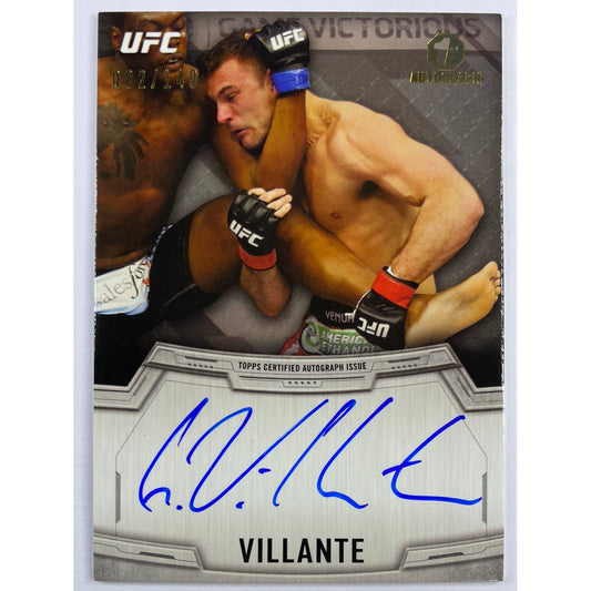 2014 Topps Knockout Gian Villante 1st Auto /149