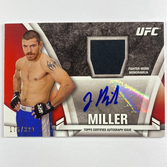 2013 Topps Knockout Jim Miller Autographed Relic /399