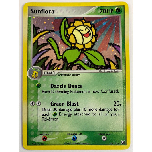 Sunflora Holo Rare 16/115