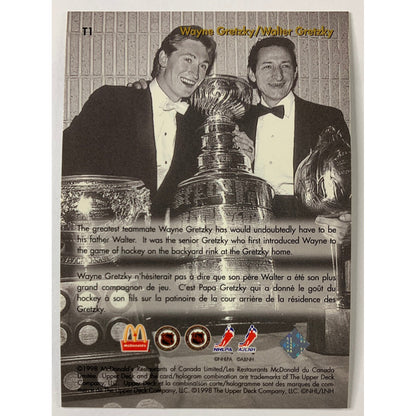 1997-98 McDonalds Walter Gretzky Gretzky Teammates