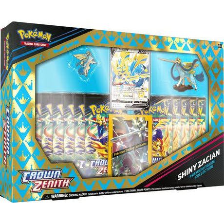 Pokémon Crown Zenith Shiny Zacian Premium Figure Collection Box