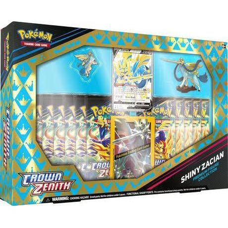 Pokémon Crown Zenith Shiny Zacian Premium Figure Collection Box