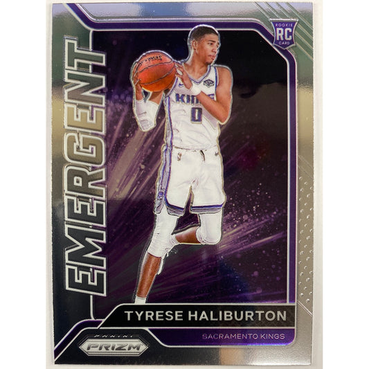 2020-21 Panini Prizm Tyrese Haliburton Emergent RC