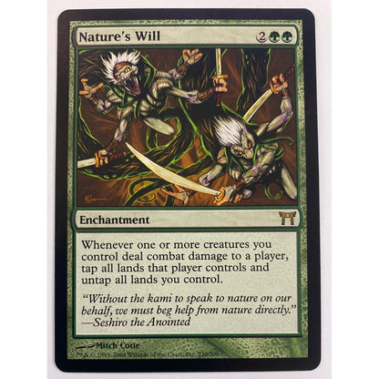 2004 MTG Nature’s Will | Local Legends Cards & Collectibles