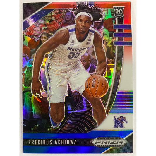 2020 Prizm Draft Picks Precious Achiuwa Red White Blue Prizm RC