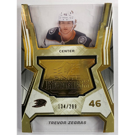 2021-22 SPX Trevor Zegras Infinite Rookies /299