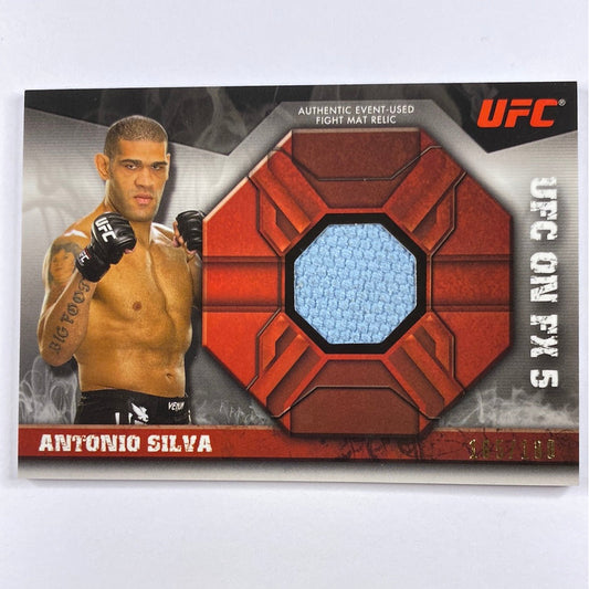 2013 Topps Knockout Antonio “Big Foot” Silva Mat Relic /188