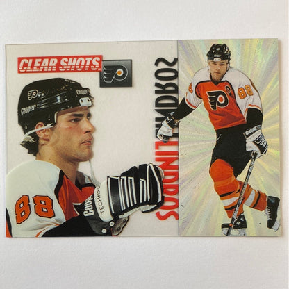 1995-96 Pinnacle Eric Lindros Clear Shots