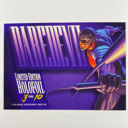 1994 Marvel Masterpieces Daredevil Silver HoloFoil