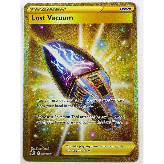 Lost Vacuum Gold Secret Rare 217/196