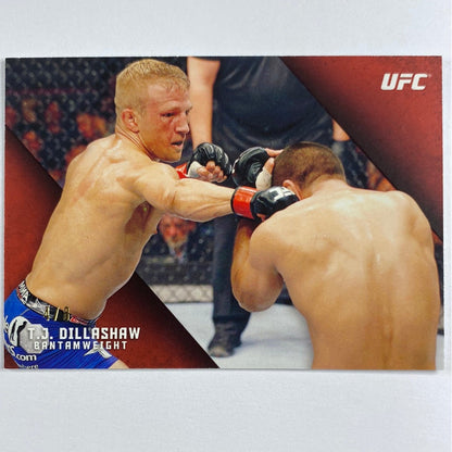 2015 Topps TJ Dillashaw Red RC /8