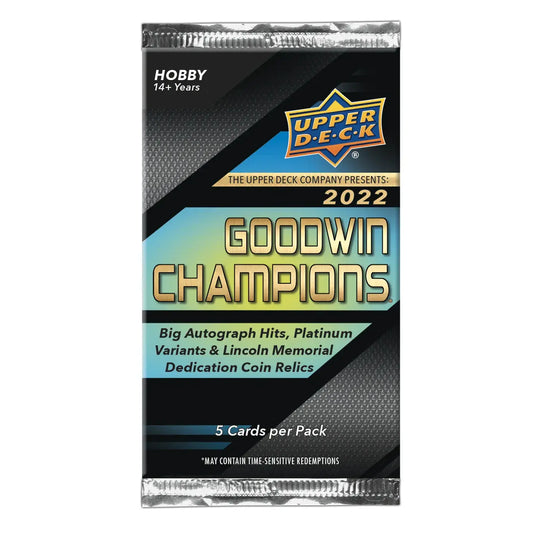 2022 Upper Deck Goodwin Champions Multisport Hobby Pack