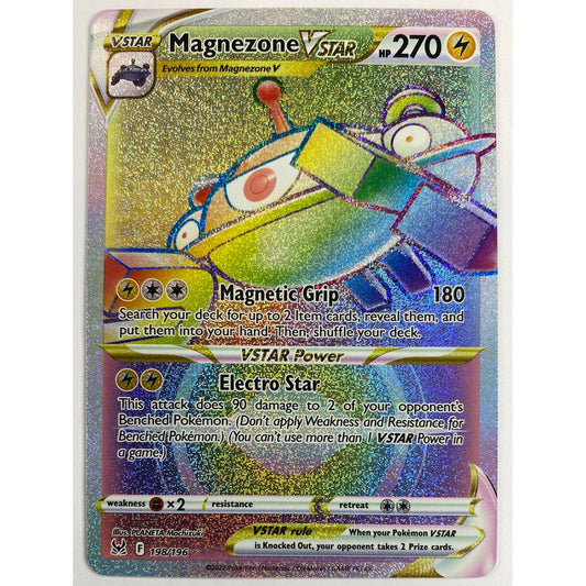 Magnezone VStar Rainbow Rare 198/196