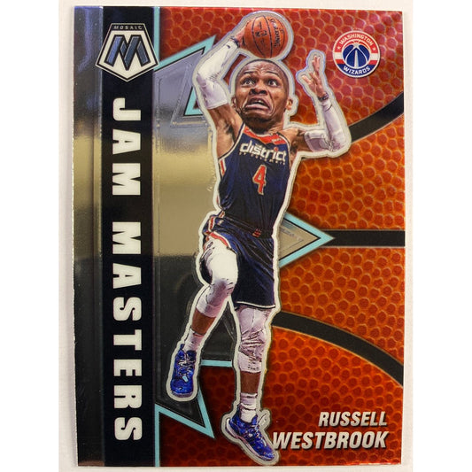 2020-21 Mosaic Russell Westbrook Jam Masters