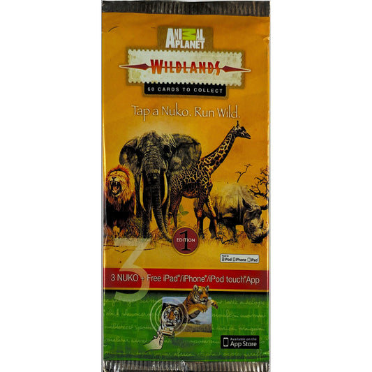 2012 NUKO Animal Planet Wildlands TCG Card Pack
