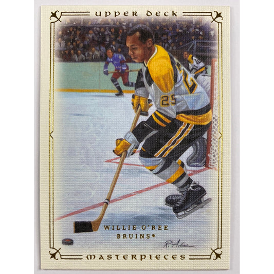 2008-09 Upper Deck Willie O’Ree Canvas