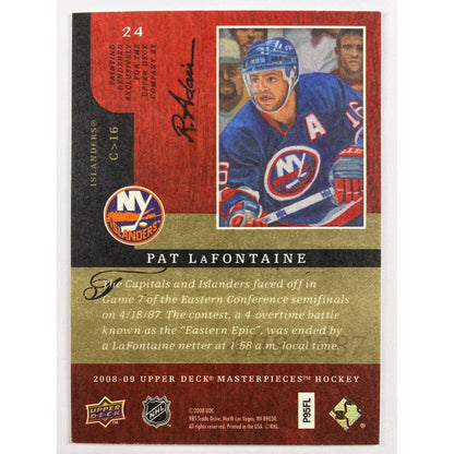 2008-09 Upper Deck Pat Lafontaine Canvas