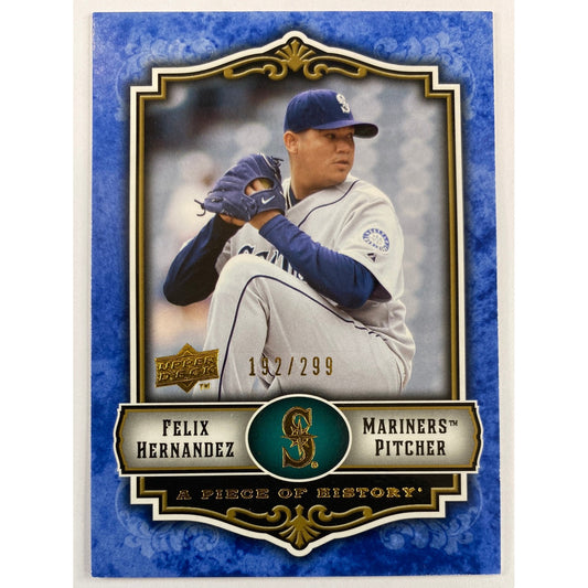 2009 Upper Deck Felix Hernandez A Piece Of History /299